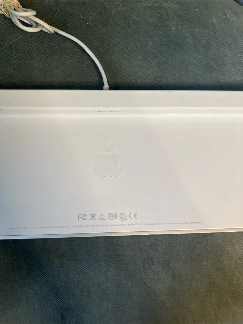 Apple keyboard wired